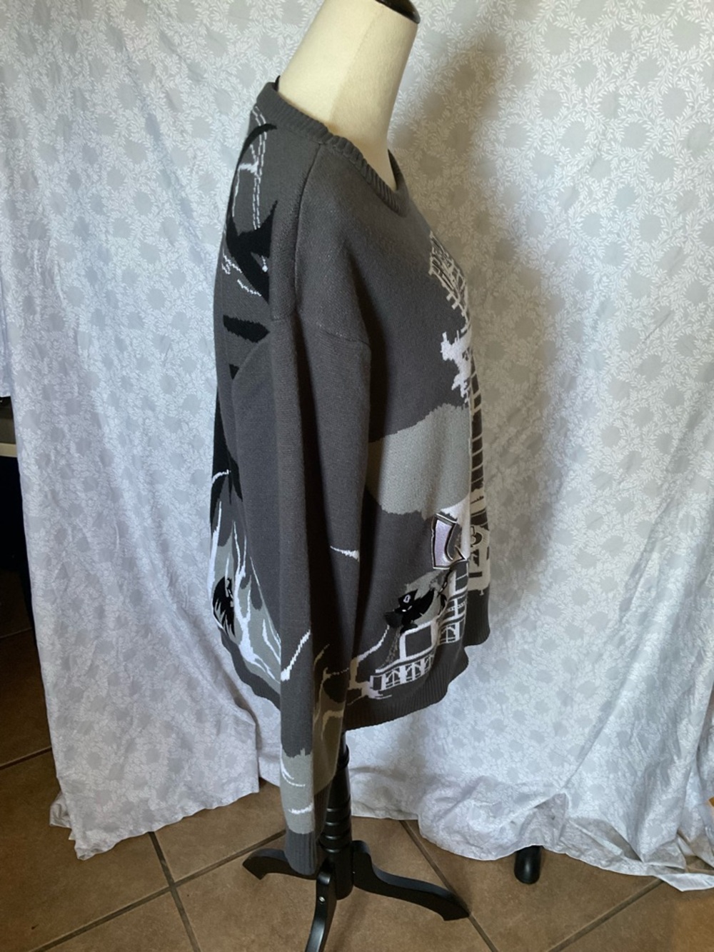 Hazbin Hotel Alastor Intarsia Knit Sweater - Picture 5 of 7